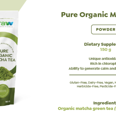 SUPERFOODS - Pure Organic Matcha Tea