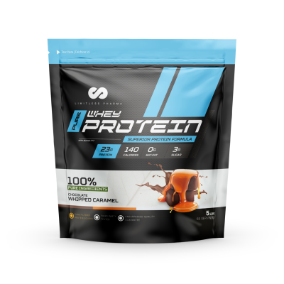 WHEY PROTEIN - CHOCOLATE WHIPPED CARAMEL