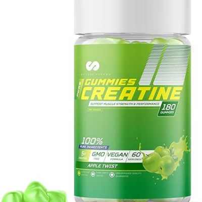 PURE CREATINE GUMMIES - APPLE TWIST