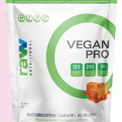 Raw Nutritional Vegan Pro 2Lb - Butterscotch